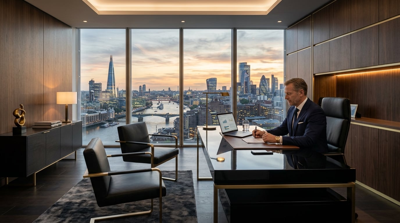 Luxury Corporate Executive Office Design Chennai